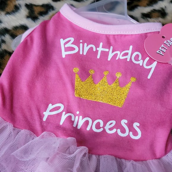 Pet Dress Birthday Princess Dog or Cat size xsmall New w/ Tag! - Picture 3 of 5